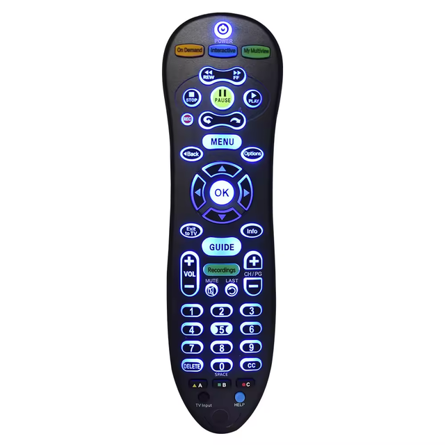 New Replace S30-S1B Remote Control for AT&T U-verse Cable Box BackLit Light Remote S30-S1A