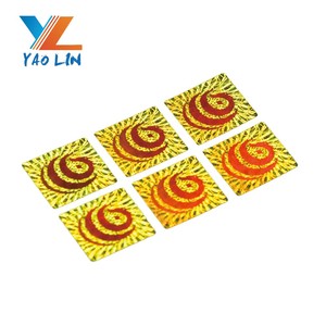 Tùy Chỉnh Chết Cắt Tự Dính Phản Quang Cầu Vồng Ba Chiều Ba Chiều Sticker - Product Image 2