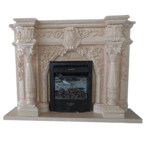 Pas cher prix blanc naturel Marbre cheminée - Product Image 3