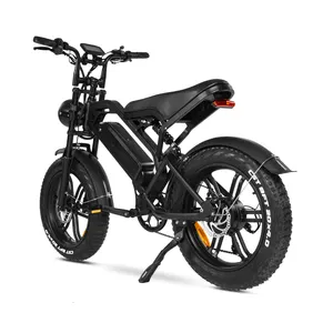V20 Eu Warehouse Mountain Electrically Bike Bicycle Electr Motorcycles Fat Tire Ebike Dirt Electric Bikes Adults
