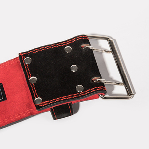 Fitness Body Building Genuine Leather Waist Protective Adjustable Weight Lifting <b>Belt</b> Custom Gym Leather Weightlifting <b>Belt</b> - Product Image 2