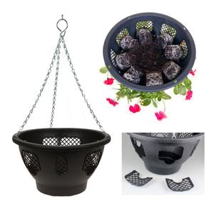 Cestas Colgantes para Exteriores para Flores, Cestas de Alambre Colgantes de Plástico de 3 Niveles para Jardín - Product Image 2