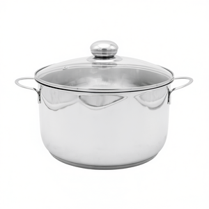 Olla para carne Meat Pot Saturn con tapa de vidrio para cocinar sopa y caldo - Product Image 2