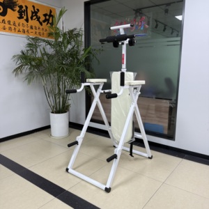 Table d'inversion avec supports de cheville réversibles pour appui-tête réglables et capacité de <span class=keywords><strong>poids</strong></span> de 330 lb Machine d'inversion multifonctionnelle - Product Image 2