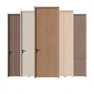 Porte intérieure minimaliste en MDF avec isolation acoustique, surface finie, ouverture manuelle - Product Image 6