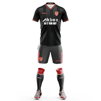 Akilex-Ensemble d'équipe complet personnalisé, sublimation, respirant, séchage rapide, uniforme de football, ensemble de maillots de football