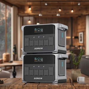 เครื่องสำรองไฟฉุกเฉินแบบพกพา Sorein 2400w สถานีไฟฟ้าสำหรับระเบียง 2000w พร้อมที่เก็บพลังงานสำหรับตั้งแคมป์ - Product Image 1