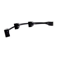 ALSEYE 1-3 2510 4 Pin Fan Kabel PWM Adaptor untuk Komputer Fan/Kipas CPU