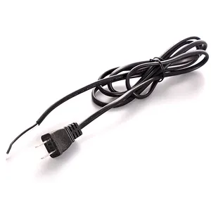 Kabel pengisi daya AC, CHENGKEN Jepang PSE diakui 125V 2 cabang QP4 Plug ac kabel listrik kabel pengisi daya laptop