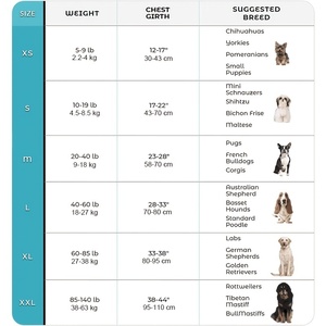 ノープル犬用ハーネス ハンドル付き 反射機能付き 調節可能 通気性のあるナイロンベスト XS-XXL 全犬種対応 - Product Image 5