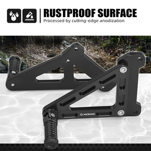 NICECNC Repose-pieds passager en aluminium pour moto, ensemble de supports pour <span class=keywords><strong>KTM</strong></span> 125 250 <span class=keywords><strong>350</strong></span> 450 XC SX <span class=keywords><strong>XCF</strong></span> SXF 2023 2024 <span class=keywords><strong>2025</strong></span> - Product Image 4