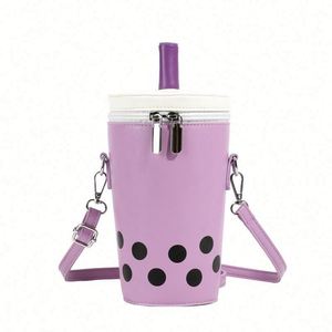 Nueva Mochila Pequeña de Moda Coreana para Chicas, con Costuras Decorativas, Estilo Versátil, Bolsa de Algodón Personalizada Color Té con Leche para Mujer - Product Image 6