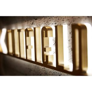 Phong cách cổ điển 3D Infinity Gương <span class=keywords><strong>LED</strong></span> Acrylic Backlit thư dấu hiệu chiếu sáng hiển thị kinh doanh cho công ty cửa hàng nhà hàng - Product Image 5