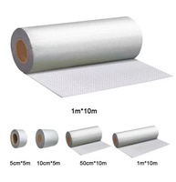 Adhésif sensible à la pression de papier aluminium de bande butylique imperméable de résistance à hautes températures d'usine pour la réparation