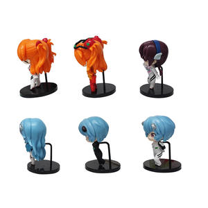 Jeu japonais Cartoon Pvc Toy <span class=keywords><strong>Figure</strong></span> Anime Action Figures <span class=keywords><strong>Rei</strong></span> <span class=keywords><strong>Ayanami</strong></span> Asuka Langley Q Version 6Styles Figures - Product Image 4