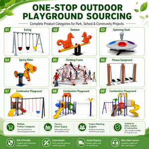 Équipement d'amusement extérieur commercial <span class=keywords><strong>de</strong></span> haute qualité Grands toboggans en acier en métal Terrains <span class=keywords><strong>de</strong></span> <span class=keywords><strong>jeux</strong></span> <span class=keywords><strong>de</strong></span> jardin Balançoire durable pour les enfants - Product Image 4
