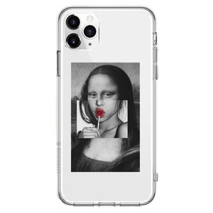 เคสโทรศัพท์พิมพ์ซับลิเมชันด้วยแสงยูวี1000 + ดีไซน์ตามสั่งลายอาร์ตเดวิด Mona Lisa LISA TPU สำหรับ <span class=keywords><strong>iPhone</strong></span> 11 12 13 14 14 15 PRO MAX - Product Image 5