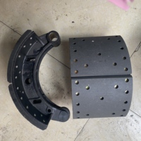 Ensemble de sabots de frein arrière DONGFENG CA 153 457 pour camion lourd et autobus avec essieu arrière CA153 457 10 15T en fonte de 220 mm de large 3502N12