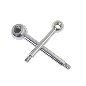 Poignée à rotule pivotante en acier au carbone pour volants industriels, poignée à boule en acier - Product Image 3