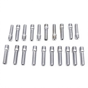 Perno de rosca inversa para piezas de automóvil M12x1.5 de 48 mm de longitud para reparación de llantas - Product Image 3