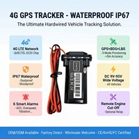 Traceur GPS 4G Beidou étanche IP67, câblé, gestion de flotte de voitures/camions en temps réel, application iOS/Android/PC, garantie 1 an, Cloud