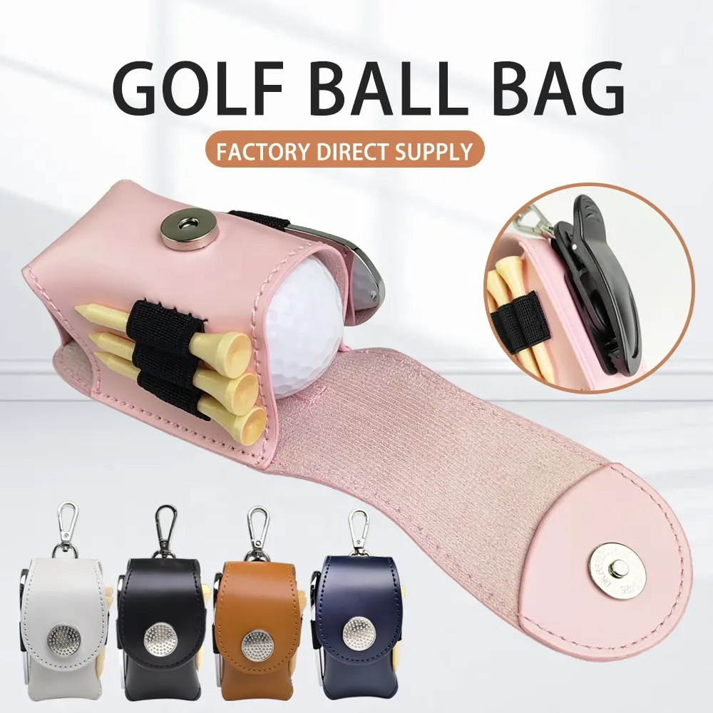 Golf PVC küçük top çantası