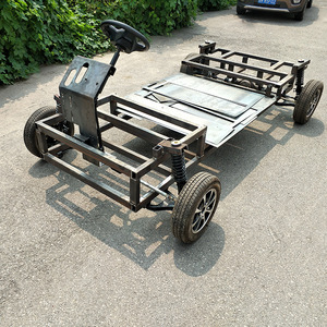 แชสซีรถยนต์ไฟฟ้าพร้อมระบบกันสะเทือนอิสระ R17 AWD ระบบพวงมาลัยไฮดรอลิก - Product Image 3