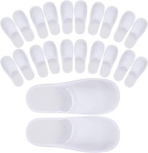 รองเท้าแตะสปาสุดหรูแบบนุ่มรองเท้าแตะโรงแรมแบบใช้แล้วทิ้งพร้อมโลโก้ออกแบบได้ตามต้องการสำหรับการเดินทางรีสอร์ท - Product Image 1