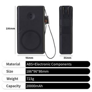 2025 Fast Charging Power Bank Wireless 20000mah Super Fast Charge Magnetic Wireless Powerbank for Travel - Product Image 4