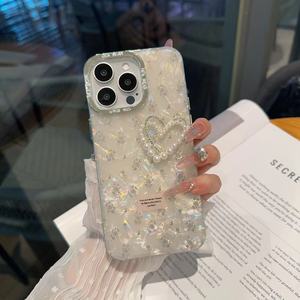 Thiết kế thời trang quyến rũ lớn các loại TPU trường hợp điện thoại di động cho <span class=keywords><strong>iPhone</strong></span> 16 Pro Max 15 cộng với vẻ đẹp điện thoại di động Bìa mạ điện - Product Image 6