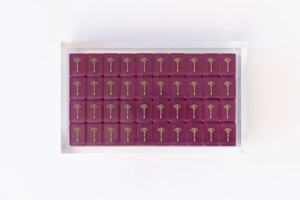 New Art Tile Red Lagoon Acrylic Custom Size Color Durable Portable Environmentally Friendly American <b>Mahjong</b> Tiles <b>Set</b> - Product Image 6