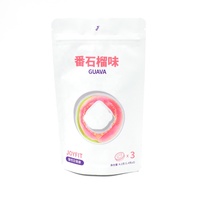 Sachet refermable personnalisé avec fermeture éclair, en plastique, pour aliments, snacks, bonbons, boissons – Logo personnalisé acceptable