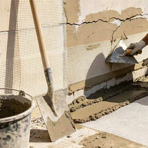 Cinta de Malla de Fibra de Vidrio Tejida Lisa Autoadhesiva, Resistente a los Álcalis, Impermeable y Antirrotura, para Revestimiento de Paredes Exteriores - Product Image 4