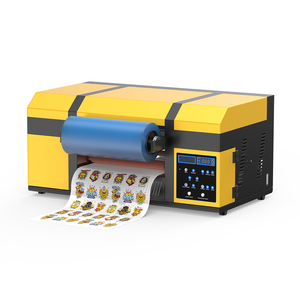 Desktop Dtf Uv Sticker Printer Dtf Uv 30cm Printer Com Verniz 30cm Uv Dtf Printer A3 Roll to Roll Xp600 Uv Dtf Printer 2 in 1 - Product Image 1