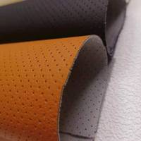 Tapisserie en Faux cuir pour sièges de voiture, tissu cuir, PVC, vinyle, effet perforant, nouveau,