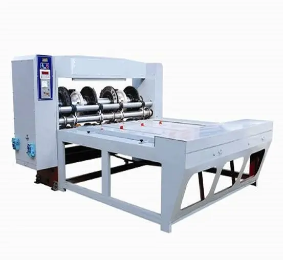 Machine à fente rotative industrielle, fabrication de boîtes en carton ondulé, vente