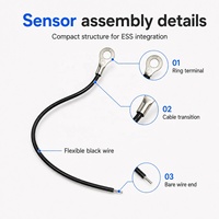 Sensor Suhu NTC untuk Pemantauan Kabinet & Kontainer Baterai Penyimpanan Energi, Manajemen Termal BMS & Peringatan Keterkaitan Kebakaran