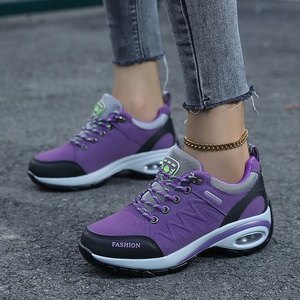 <span class=keywords><strong>Zapatos</strong></span> <span class=keywords><strong>de</strong></span> Senderismo para <span class=keywords><strong>Mujer</strong></span> Otoño Invierno para Exteriores Suela Antideslizante Blanda y Gruesa con Aumento <span class=keywords><strong>Zapatos</strong></span> Balancín Casuales para Viaje - Product Image 4