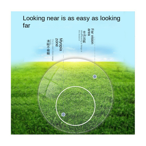 1,61 Forma libre Multienfoque progresivo sin línea Resina de prescripción Rx Adición Lentes una lente puede ver de cerca y de distancia - Product Image 3