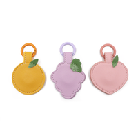 Leuke magnetische zonnebrilhouder van PU-leer, anti-verloren brilclip voor dameshandtas