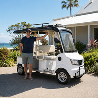 Nuevo Minibús SumEV de 4-6 Plazas, Amplio Espacio, Personalizable, Mini Auto Eléctrico Tipo Buggy para Turismo y Vehículo de Paseo