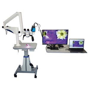 Microscopio Chirurgico Dentale ENT con Lente Multi-Obiettivo, Microscopio Operatorio LED Binoculare Regolabile per Dentisti e Otorinolaringoiatri - Product Image 6