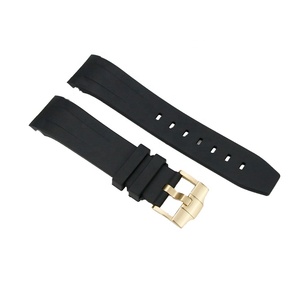 สายนาฬิกา SKX007 สีดำ ทำจากยางวัลคาไนซ์ พร้อมหัวเข็มขัดแบบแข็ง ขนาดรู 1.8 มม. 2.5 มม. ความกว้าง 22 มม. - Product Image 5