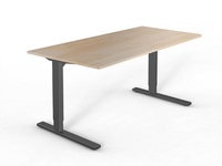 JIECANG Vente en gros - Cadre de bureau réglable en hauteur électrique à double moteur et 2 pieds pour position assise/debout