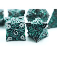 Jeu de dés en métal du MDN-Dés de dragon pour donjons et jeu de dés Dragon Gaming
