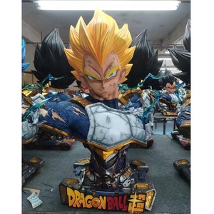 <span class=keywords><strong>Statue</strong></span> de <span class=keywords><strong>buste</strong></span> végétal grandeur nature personnalisée 100cm Dragon Ball GK résine artisanat Anime Figure Sculpture en fibre de verre - Product Image 3
