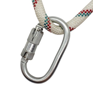 Mousquetons en acier allié 25 kN très demandés pour l'escalade, l'arrestation de chute, le travail en hauteur et le sauvetage, avec bâton de sauvetage à mousqueton - Product Image 2