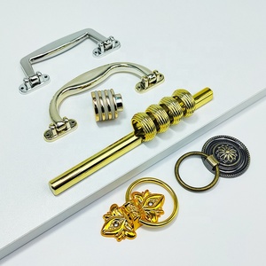 Quincaillerie d'ameublement Raccords Poignée Accessoires Anneau de traction classique Anneau de fer antique Boutons d'armoire Anneau Bouton Poignées - Product Image 2