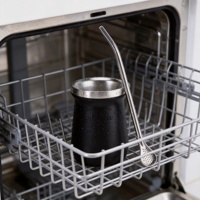 Gourde à yerba maté en acier inoxydable 304 avec extérieur anti-transpiration, tasse à thé isolée pour les amateurs de chimarrá et de tereré