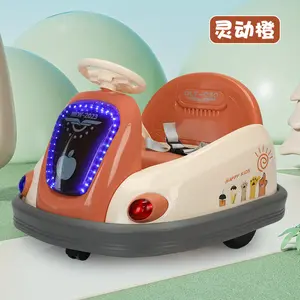 Parque de atracciones barato para interiores y exteriores paseos eléctricos niños batería parachoques coche precio para la venta